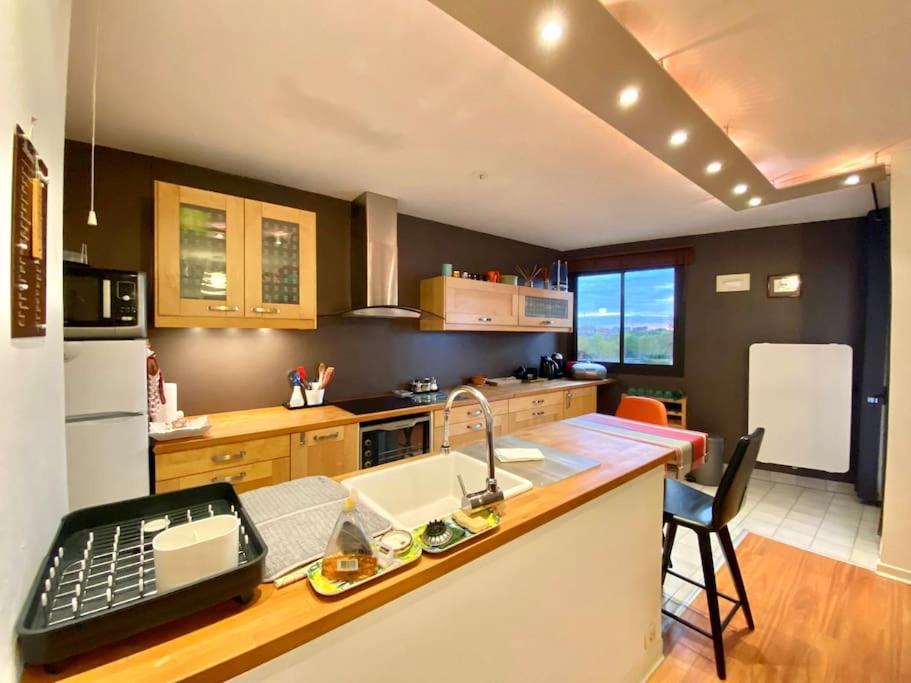 Le Garonne - Appartement 2 Chambres & Parking トゥールーズ エクステリア 写真